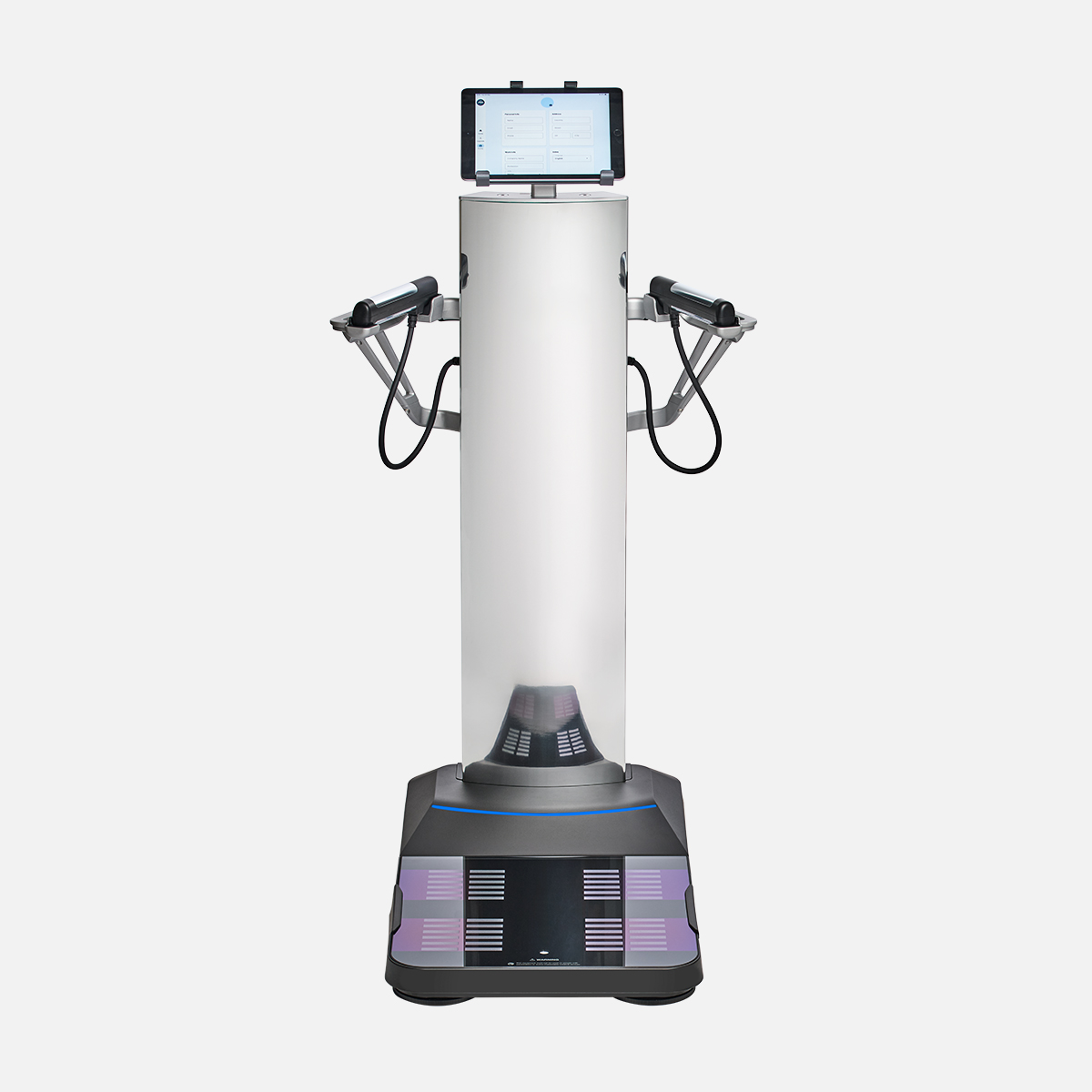 MC-800 Silver Front BlueLED